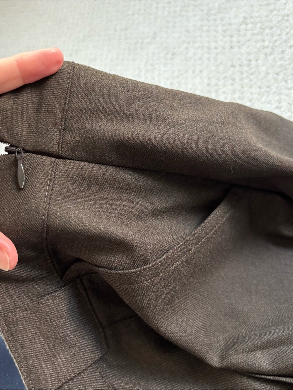 Madewell brown Pleated Midi Skirt - Picture 6 of 8